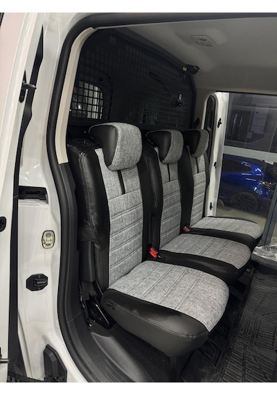 Oto Koltuk Kılıfı - Opel Combo 2019-2025 Arka Sırt Arka Oturma 2+1 Uyumlu Model