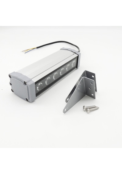 Led Aydınlatma Wall Washer Duvar Boyama 20 Cm 6w Yeşil