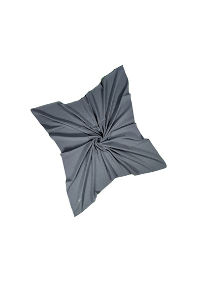 Mim Eşarp Tuana Eşarp Pamuk Jazz Eşarp 110x110cm Koyu Gri
