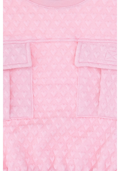 U.s. Polo Assn. Kız Çocuk Pembe Sweatshirt 50290726-vr041 Pembe