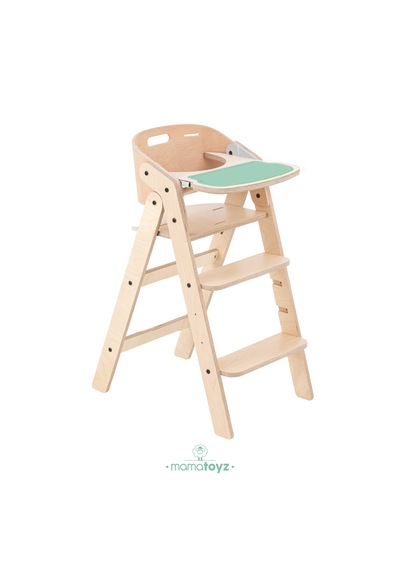 Mamatoyz Mychair All İn One Natural Versiyonu Doğal Ahşap Mama Sandalyesi