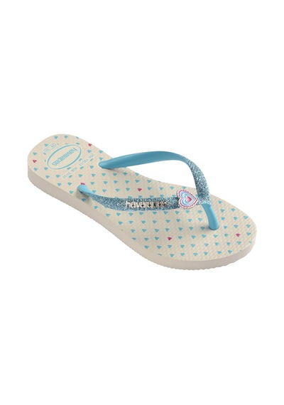 Havaianas Kıds Slım Glıtter Iı Simli Kız Çocuk Parmak Arası Terlik 4146976 4146976 0121 Bej