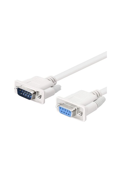 Rs232 Db9 Dişi Erkek Seri Com Kablo 9 Pin D/e Data Kablosu 2m