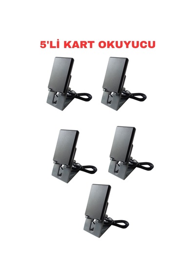 Sr-220 Mf Usb Mifare Kart Okuyucu 13.56 Mhz Masaüstü Rfıd Kart Okuyucu Tak Çalıştır 5 Adet