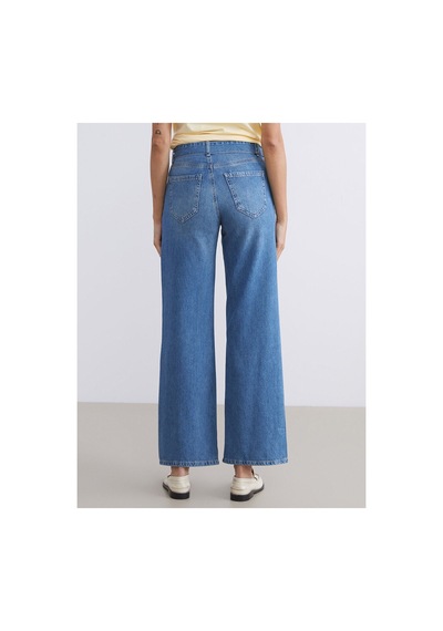 LC Waikiki Alıta Cıty Farkıyla Lcw Jeans İndigo Denim Düz Wideleg Yüksek Bel Geniş Paça Kadın Jean Pantolon İndigo - 925401621 İndigo LC Waikiki Alıta Cıty Farkıyla Lcw Jeans İndigo Denim Düz Wideleg Yüksek Bel Geniş Paça Kadın Jean Pantolon İndigo - 925401621 İndigo
