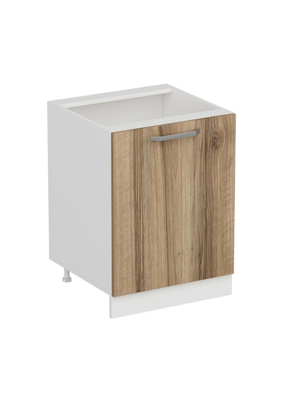 Minar Mutfak Alt Modül 1k1r 60cm Dolap Beyaz/dore - D1
