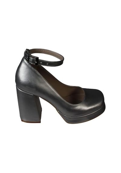 Yazkış Kadın Gümüş 10cm Kalın Topuk 2cm Platform Topuk Bilekten Bağlamalı Plarform Topuk Ayakkabı Gümüş Yazkış Kadın Gümüş 10cm Kalın Topuk 2cm Platform Topuk Bilekten Bağlamalı Plarform Topuk Ayakkabı Gümüş