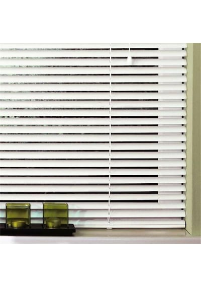 Pvc Jaluzi 25 Mm 90X200 Cm Ölçülerinde Beyaz