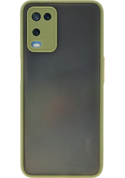 Newface Oppo A54 4g Kılıf Montreal Silikon Kapak - Açık Yeşil Açık Yeşil