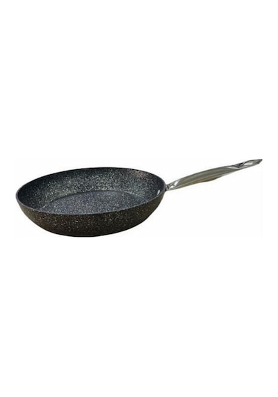 O.M.S Indüksiyon Uyumlu Granit 22 Cm Tava 3207 Siyah