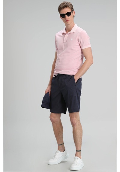 Lufian Vernon Spor Polo Erkek Tişört Açık Pembe 111040056100820 Açık Pembe