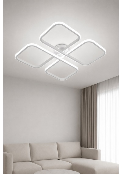 Nuvo Led Plafonyer Avize Beyaz Işık