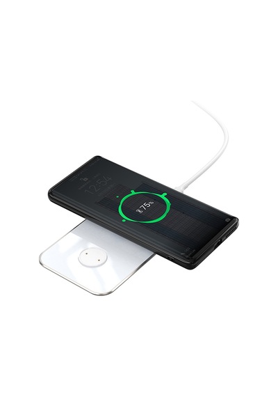 Rock W32 2in1 10W Kablosuz Wireless Şarj Beyaz