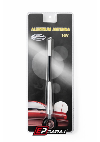 Alüminyum Kısa Anten 16v Universal Oto Anteni 5mm 6mm Uyumlu Spor Anten