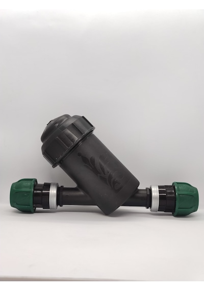 Plastik Damla Sulama Elek Filtre 1'' 32mm 2 Adet Kaplin Adatör