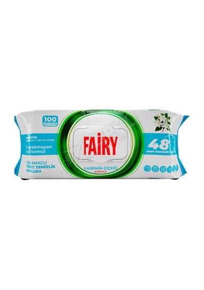 5 Adet Fairy Yasemin Çiçeği Yüzey Temizlik Mendili 100'lü Diğer