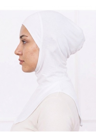 Alivascarf Ninja Bone Boyunluklu Likralı Sporcu Bonesi Kadın Pratik Tesettür Hijab Başörtü Beyaz Alivascarf Ninja Bone Boyunluklu Likralı Sporcu Bonesi Kadın Pratik Tesettür Hijab Başörtü Beyaz