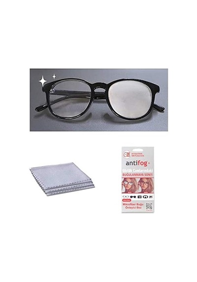 Antifog+ Gözlük Camı Buğu Önleyici Microfiber Bez 0