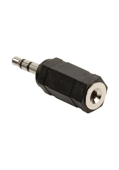 Valueline Ses Adaptörü 3,5 Mm Erkek 2,5 Mm Kalın Siyah