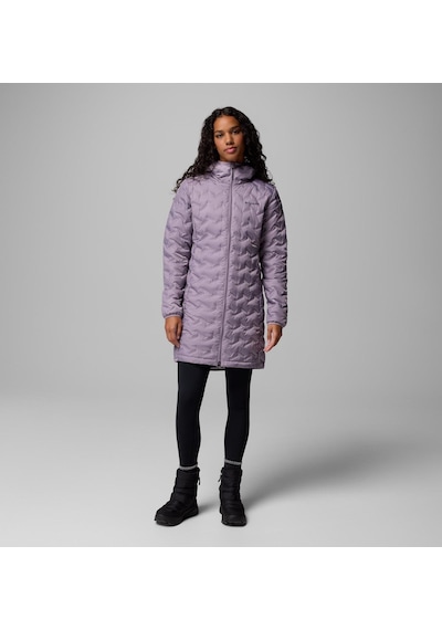 Columbia Wk0440 Delta Ridge Ii Long Down Jacket Kadın Mont-30858 Mor