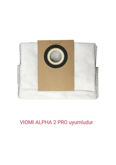 2As Lin Grup Viomi Alpha 2 Pro Toz Torbası 4 Adet 12 Gri