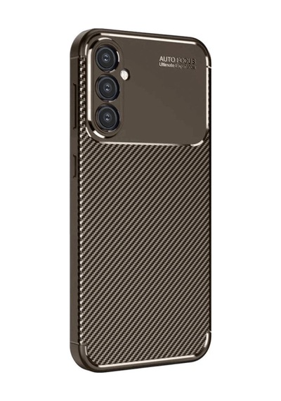 Samsung Galaxy A26 Kılıf Auto Focus Karbon Kapak