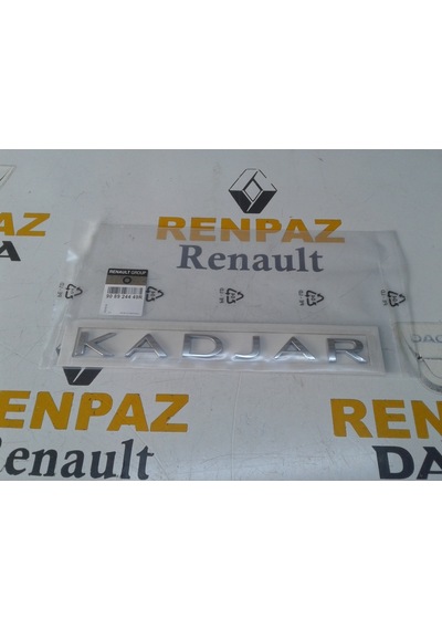 Renault Kadjar Bagaj Kadjar Yazısı 908924449R