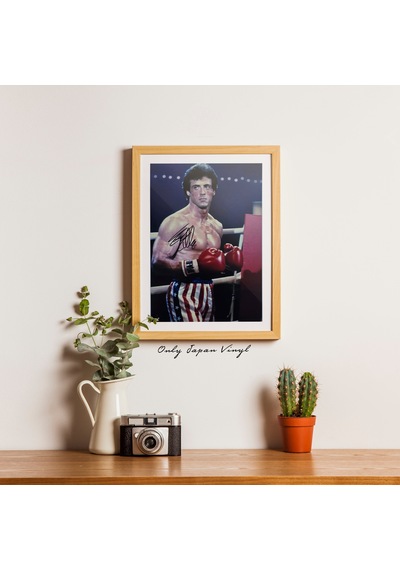 Sylvester Stallone, Rocky 20x30 Cm Boyutunda Islak İmzalı Fotoğra