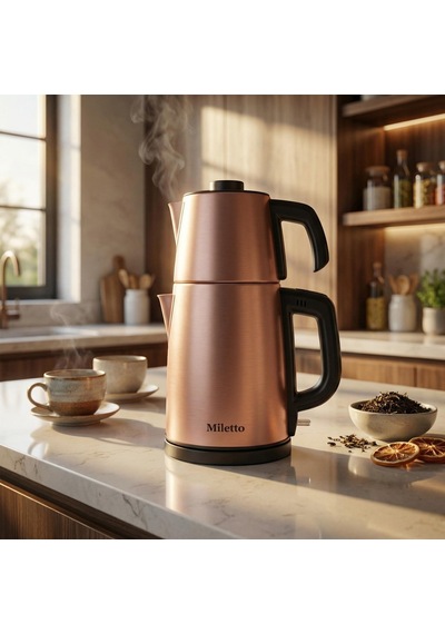 Miletto MT20R 1.7 L Gizli Rezistanslı Otomatik Çay Makinesi