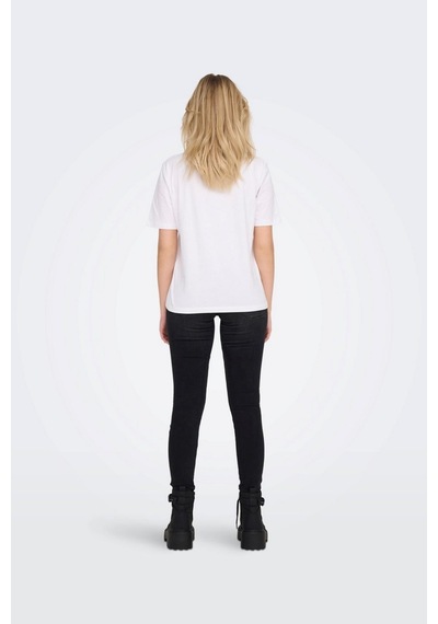 Onlonly S/s Tee Jrs Noos Beyaz 001