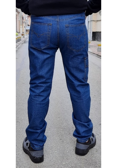 Cargo Kot Pantolon Mavi
