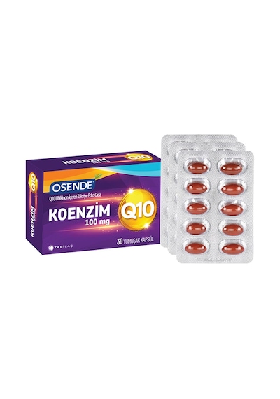 Osende Koenzim Q10 30 Yumuşak Kapsül 100Mg