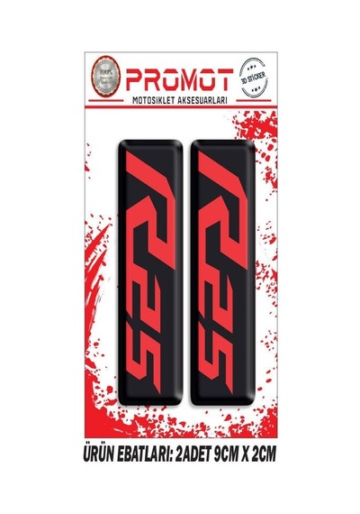 R25 Tasarımlı Ön Maşa Damla Sticker 02 Diğer