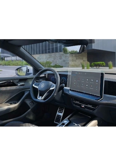Vw Yeni Tiguan 2024 Multimedya Ekran Koruyucu- Kırılmaz Şeffaf Nano Teknoloji