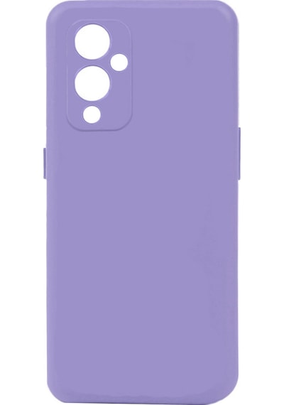 Zore One Plus 9 Kılıf Biye Silikon - Lila Lila