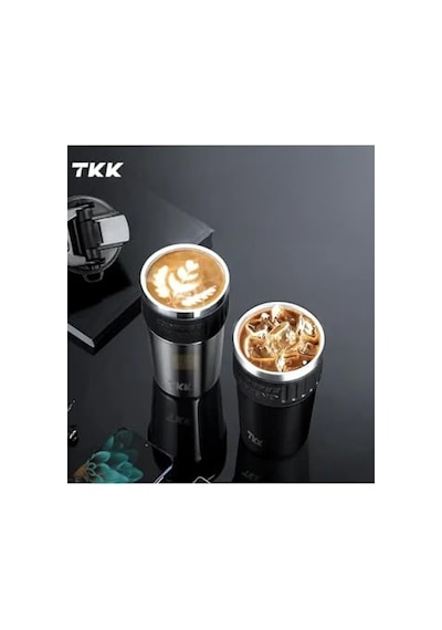 Tkk 630ml Pipetli/pipetsiz Kullanım Askılı Paslanmaz Çelik Termos Kahve Mug Matara Diğer