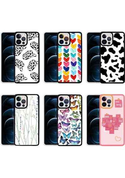Apple Uyumlu iPhone 13 Pro Uyumlu Zore M-fit Desenli Kılıf-hat No5 Hat No5 -