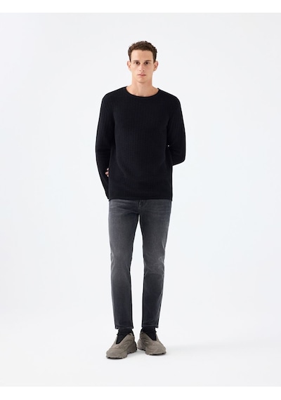 LOFT Regular Fit Erkek Kazak Lf2040999 Q1.v1 Siyah