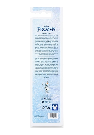 Difaş Frozen Yumuşak Kıllı Diş Fırçası 4-7 Yaş