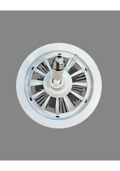 Hzr Fanlı Uzaktan Kumandalı Led Ampul E27 30w