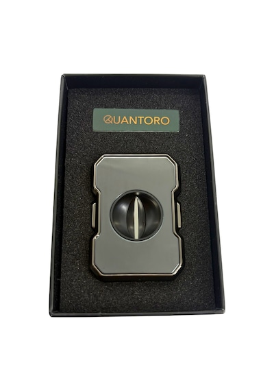 Quantoro Qc-7 Gunmetal Shiny Gun Puro Kesici