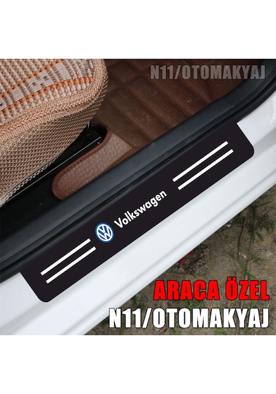 Volkswagen Sharan Kapı İç Koruma Ayaklık Sticker Markalı