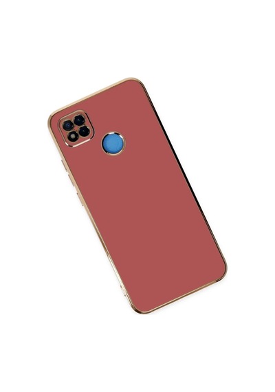 Xiaomi Redmi 9c Uyumlu Kılıf Volet Silikon - Kırmızı