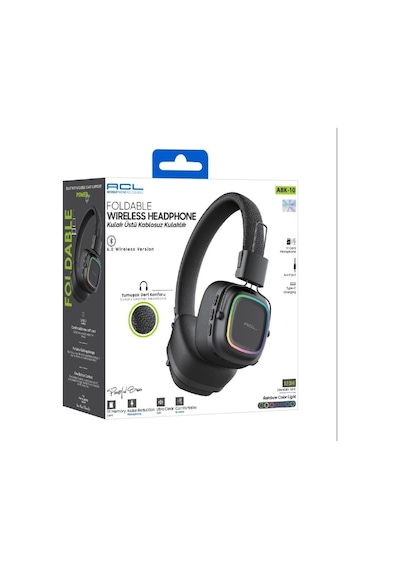 ACL ABK-10 Bluetooth 6.0 Kulak Üstü Kulaklık