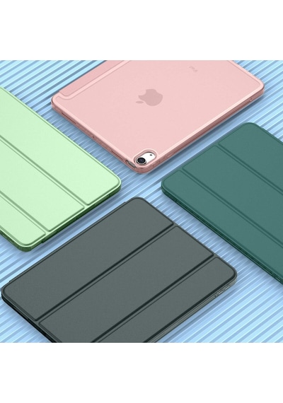 Apple Uyumlu iPad  Air 11" M3 2025 / M2 2024 / Air 10.9" 2022 / 2020 Kılıf Kapaklı Standlı Uyku Modlu Smart