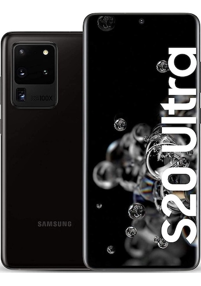 Yenilenmiş Samsung Galaxy S20 Ultra 100X Zoom 128 GB 8 GB
