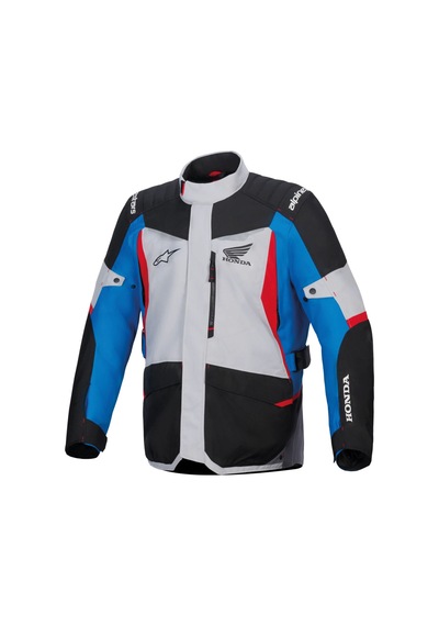 Alpinestars Honda St-1 Wp Korumalı Motosiklet Montu Gri Siyah Mavi
