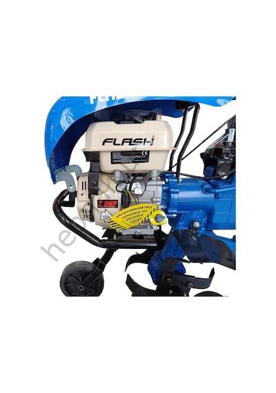 Flash 250 Benzinli Çapa Makinası - Sr210, 7 Hp, 2 İleri 1 Geri