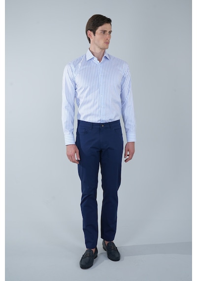Bisse Açık Lacivert Pamuk 5 Cepli Spor Erkek Pantolon Pns24y24109 D38 Açık Lacivert