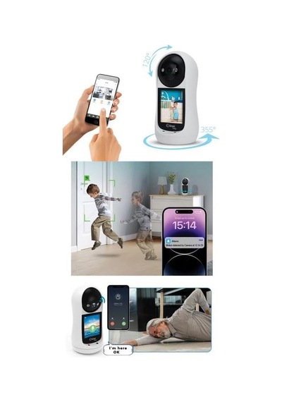 Gece Görüşlü Ultra Hd Ip Bebek Kamerası